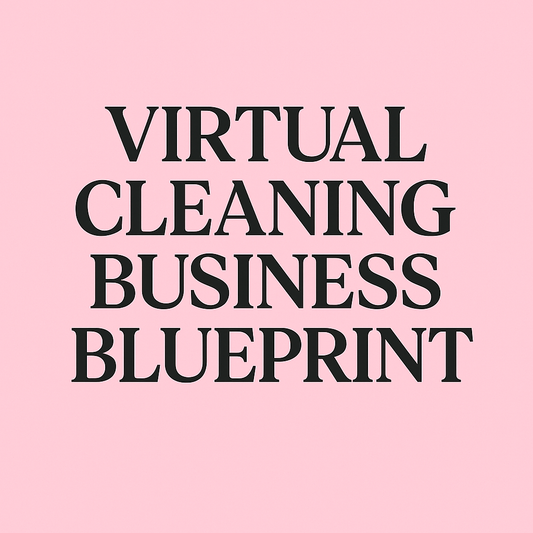 Virtual Cleaning Business Blueprint