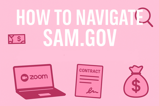 How to navigate on sam.gov zoom call