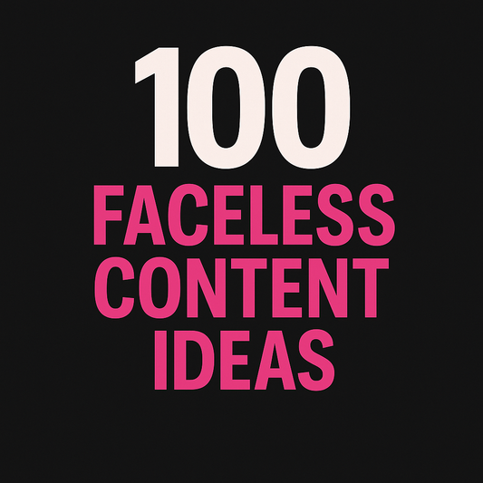 Free Faceless Ideas