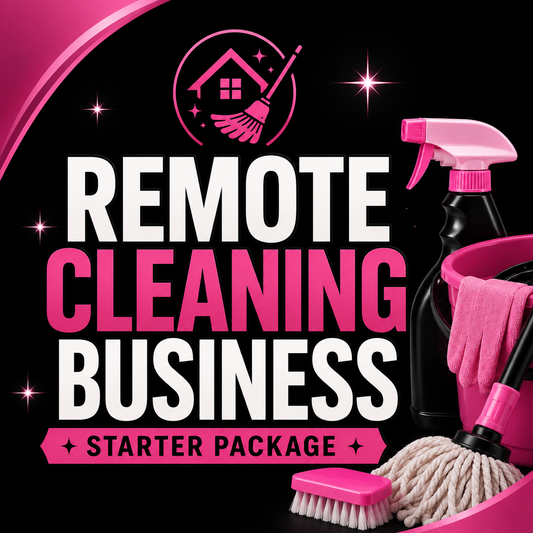 Remote cleaning business