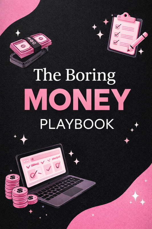 Boring money playbook