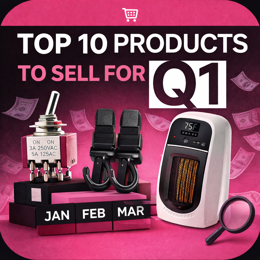 top 10 products for sell for Q1