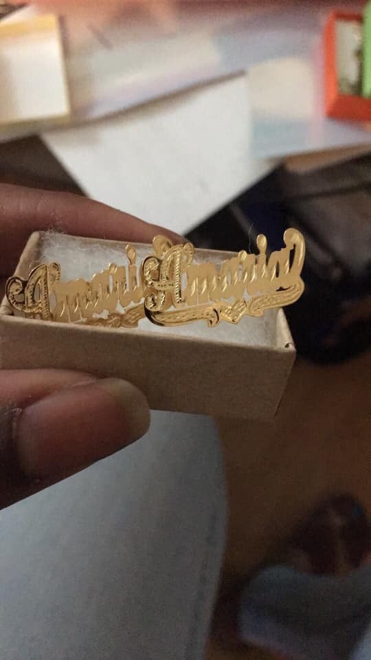 Stud earrings