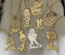 Load image into Gallery viewer, Kids character necklace
